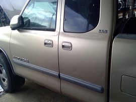 2003 TOYOTA TUNDRA, GOLD, SR5 MODEL, EXTD CAB, 3.4L, AT, 2WD. Z25227